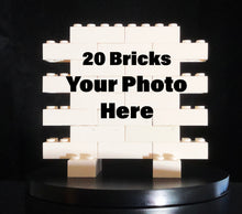 Load image into Gallery viewer, (20 Bricks) CUSTOM PRINTING ON LEGO COMPATIBLE BRICKS