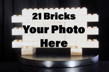 Load image into Gallery viewer, (21 Bricks) CUSTOM PRINTING ON LEGO COMPATIBLE BRICKS