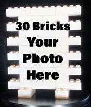 Load image into Gallery viewer, (30 Bricks) CUSTOM PRINTING ON LEGO COMPATIBLE BRICKS