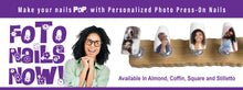 Load image into Gallery viewer, 5 Foto Nails (Mix Sizes and Styles)